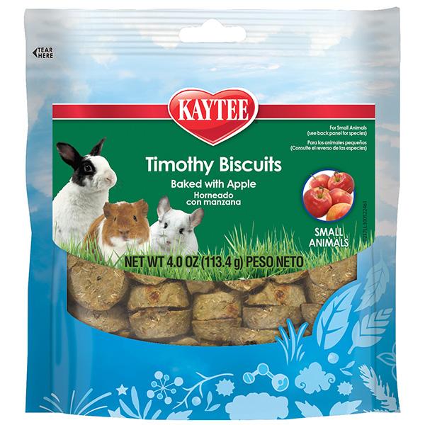 Kaytee Timothy Biscuits Apple лакомство для грызунов 114 г (94482)